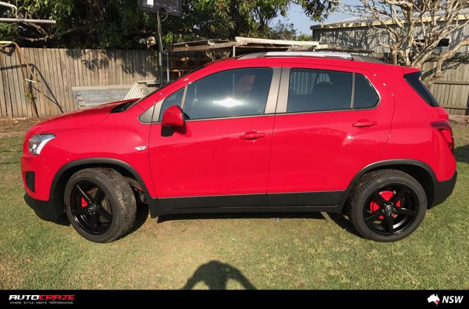 HOLDEN TRAX RACER MATTE BLACK